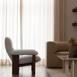 Brasilia lenestol mørkbeiset eik