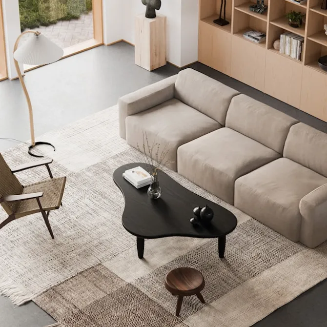 Brick 3-Seater