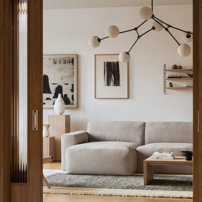 Brick 2-Seater Chaise Lounge Right