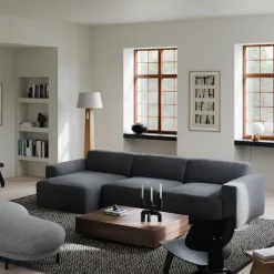 Brick 2-Seater Chaise Lounge Right