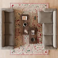 Brick 3-Seater Chaise Lounge Right
