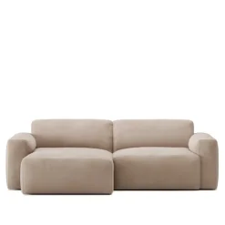 Brick 2-Seater Chaise Lounge Left