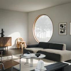 Brick 2-Seater Chaise Lounge Open End Left