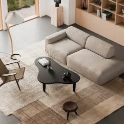 Brick 2-Seater Open End Right