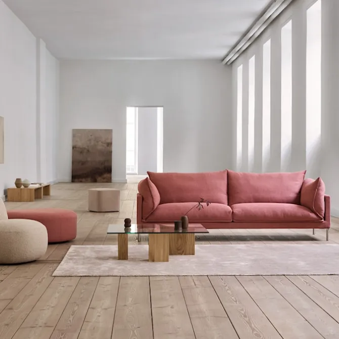 Butterfly 3-seters sofa 220 cm