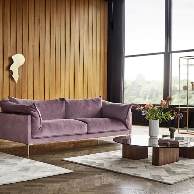 Butterfly 3-seters sofa 220 cm