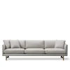 Calmo 3-seters sofa røkt eik