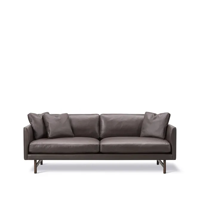 Calmo 2-seters sofa røkt eik