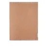 Cammello Throw Twisted Fringes