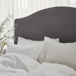Carlita sengegavl lin dark grey