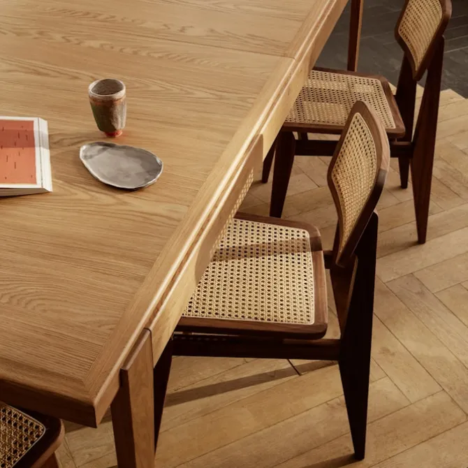 C-Chair spisestuestol finér