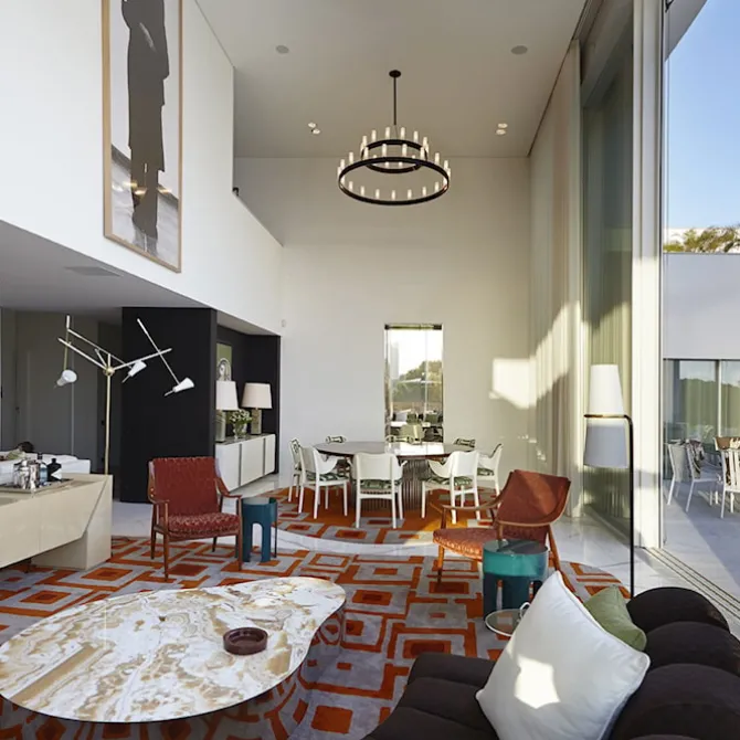 Chandelier Double Suspension Lamp