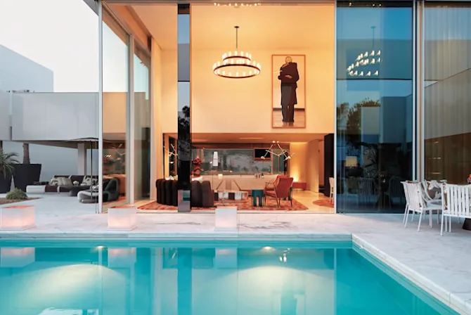 Chandelier Double Suspension Lamp
