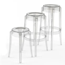 Charles Ghost Bar Stool