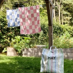 Check håndkle 50 x 100 cm
