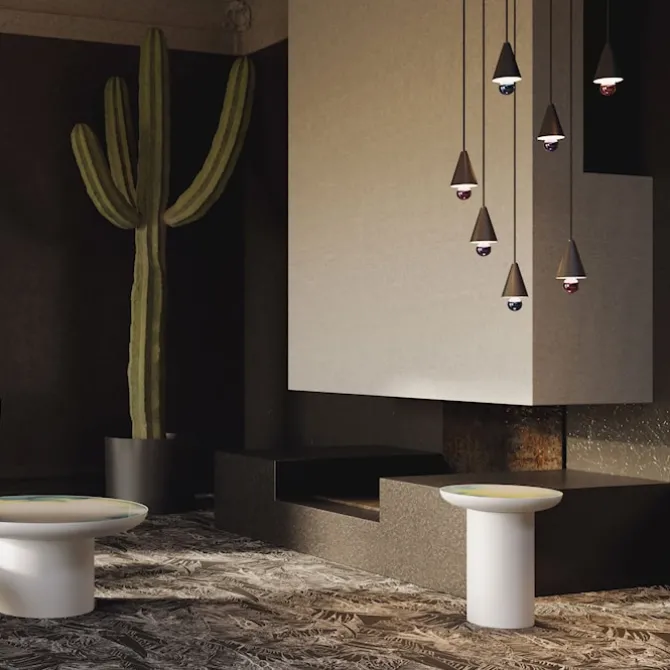 Cherry Pendant System Round Plate