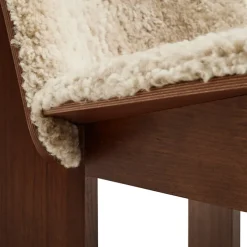 Chisel lenestol Front Upholstery Oak