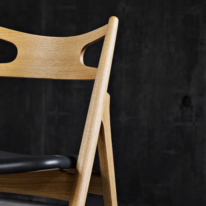 CH29P Sawbuck Chair