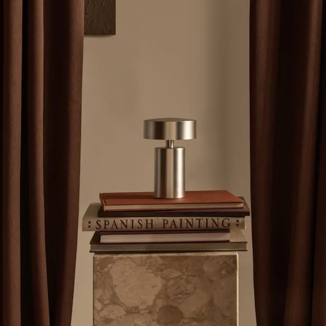 Column bærbar bordlampe