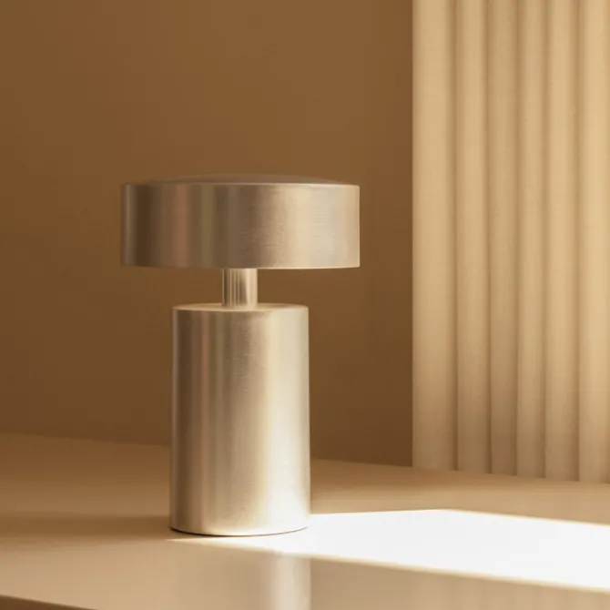Column bærbar bordlampe