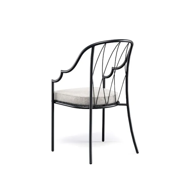 Como Tall Back Armchair