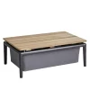 Conic Box Table Grey
