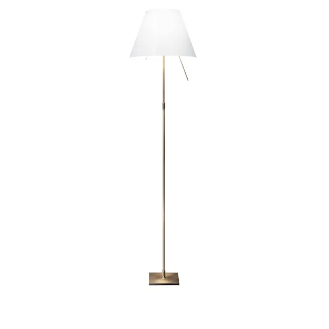Costanza - Gulvlampe i messing
