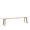 CPH Deux 215 2,0 benk 200 cm Pearl White