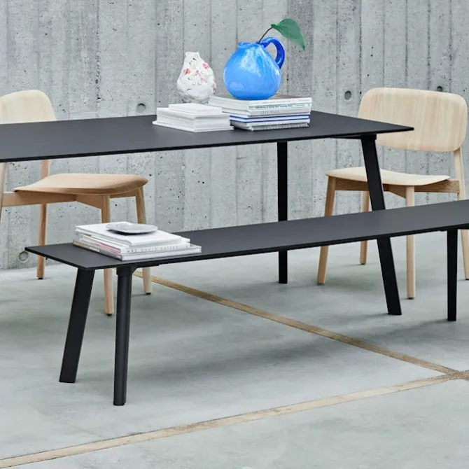 CPH Deux 215 2,0 benk 200 cm Stone Grey