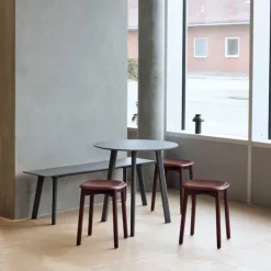CPH Deux 215 2,0 benk 140 cm Stone Grey