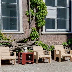 Crate Quilted pute utendørs lenestol
