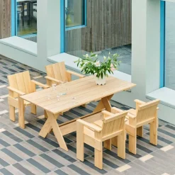 Crate utendørs spisebord 230 cm