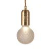 Crystal Bulb Pendant