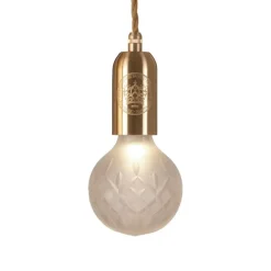 Crystal Bulb Pendant