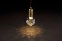 Crystal Bulb Pendant