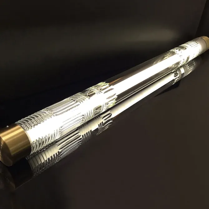 Crystal Tube - Pendellampe