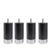 Cylinder Sängben Grå med Alu. 4-pack