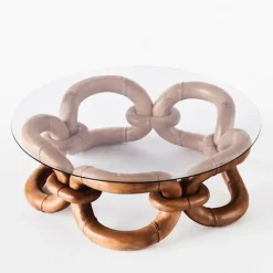 DD Bamboo Bracelet Sofa Table