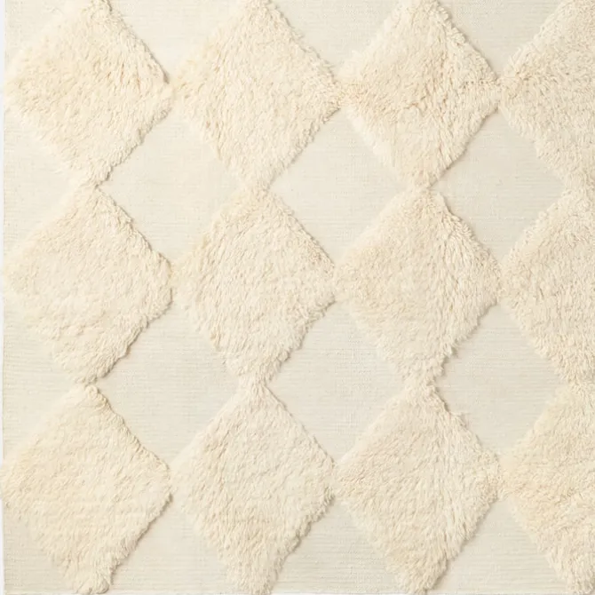 DD Chess Rug Off White