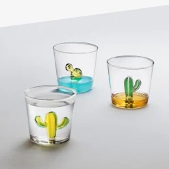 Desert Plant Tumbler Cactus Amber - 35 cl