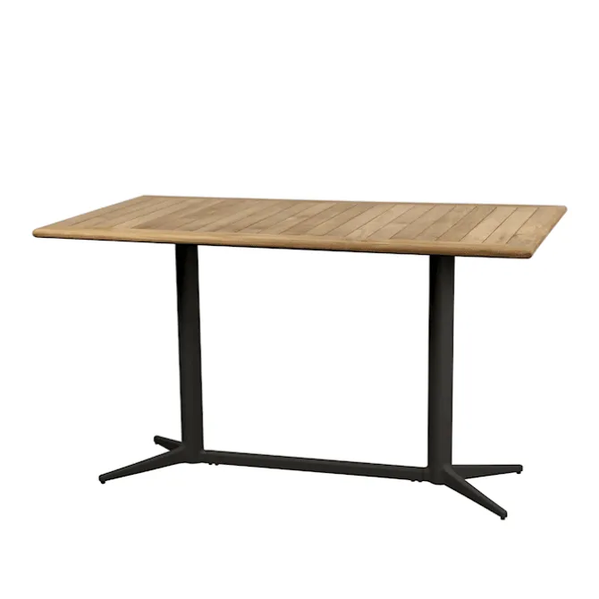 Drop cafebord 130x75 Lava Grey