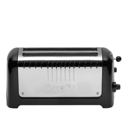Dualit Toaster Little Long 4 skiver blank svart