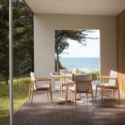E008 Embrace Outdoor Dining Chair Cushion