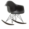 Eames Fiberglass Armchair RAR gyngestol Basic Dark/Dark Maple