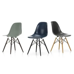 Eames Fiberglass Chair DSW stol Ash Honey Tone