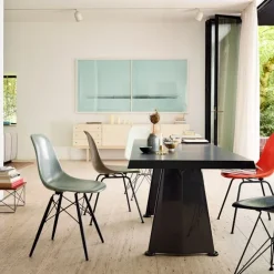 Eames Fiberglass Chair DSX stol Basic Dark