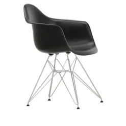 Eames RE Plastic Armchair DAR spisestuestol Chrome
