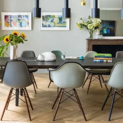 Eames RE Plastic Armchair DAW spisestuestol Ash Honey Tone