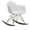 Eames RE Plastic Armchair RAR gyngestol Basic Dark/Dark Maple