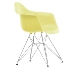 Eames RE Plastic Armchair DAR spisestuestol Chrome
